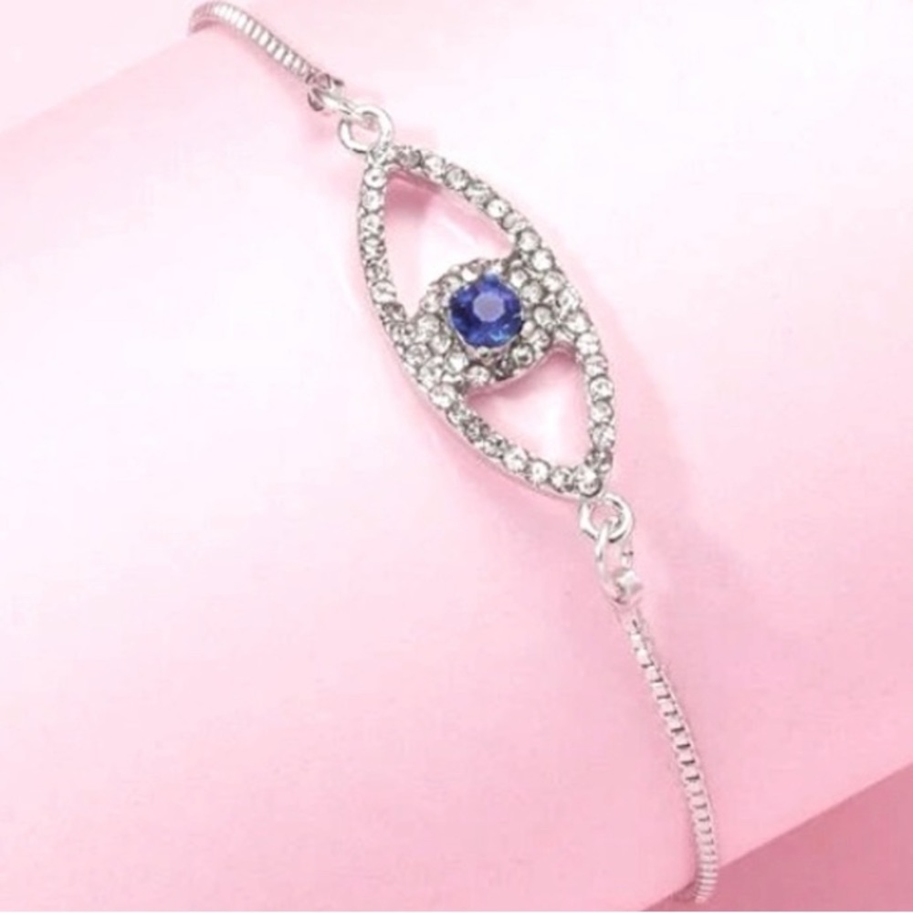 Blue Evil Eye Bracelet